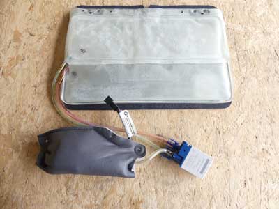 BMW Front Seat Lordosis Pad Lumbar Bag and Pump, Left or Right 52109180625 5, 7, X Series